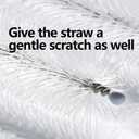 4 x 2026 Spring Men Women's Gifts,Rotema Straw Cleaning Brush, Everyday Household Straw Cleaner, Stainless Steel, Extra Long Straw Cleaning Brush, Straw Brush for Cleaning Straws(Pack of 10, 10inch)