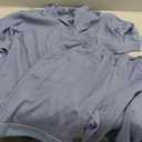 DAVID ARCHY Mens Pajamas Set Short Sleeve Summer Loungewear Soft Lightweight 2 Piece Pj Shorts Set with Pockets (Medium, Dusky Blue)