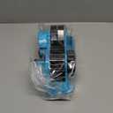 Blue Heat Tape Dispenser -for Pre-Cut Sublimation | Heat-Resistant, Heat Transfer, Heat Press | Thin Double-Sided and Clear Tape, 1 '' & 3'' Core, Semi-Automatic Tape Dispenser with Compartment Slots