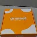 oneisall Professional Dog Grooming Clippers: Cordless Rechargeable Thick Hair Clipper with Detachable Metal Combs, Low Noise Heavy-Duty Pet Clippers for Curly/Fine/Wavy Hair, 676pro (Silver)