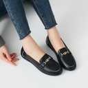 DeYashopin Women's Flats Shoes Non-Slip Ballet Shoes for Dressy Occasions,Walking and Driving Lightweight & Flexible for Comfort
