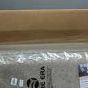 PURE ERA Bullnose Carpet Stair Treads Set Tape Free Non-Slip Indoor Stair Protectors Pet Friendly Rugs Covers Soft Skid Resistant Washable Reusable 9.5" x 30"(14 Pieces,Cream Gray), 14 Pieces with Bullnose