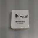 Bucherry 30 Pcs Clear Acrylic Place Cards for Wedding, 2 x 4 Inch Half Circle Table Number Card DIY Blank Name Plate Blank Seating Card for Wedding Guest Names Table Numbers