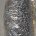 Curtain Fringes Bullion Fringe Trim 5/10 Yard x 2.5 Inches Fabric Trims Sewing DIY Decoration for Curtain Sofa Clothes (Silver, 10yard)