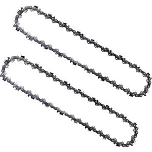 2PC 10 Inch Chainsaw Chains, Replacement Chain for Black & Decker LCS1020 LCS1020B 20V Max Chainsaw, 10" Chain for WORX WG322 WG322.9 Cordless Chainsaw - 3/8'' .043'' 40 Drive Links
