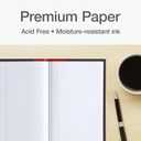Boorum & Pease Small Account Book, Record Ruled to Document Facts, Events & Notes, 5" x 7-1/2", 144 Pages (96304EE)
