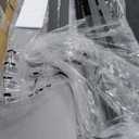 VASAGLE LED Bed Frame Queen Size, Queen Bed with Headboard and 4 Drawers, 1 USB Port and 1 Type C Port, Adjustable Upholstered Headboard 36.7/39.3 Inches, No Box Spring Needed, Light Gray URMB821G01