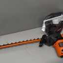 BLACK+DECKER 22" Electric Hedge Trimmer, Lightweight 4.0 Amp Corded Dual Action Shrub Trimmer, Full Wraparound Handle, High Output Low Vibration (BEHT350FF)