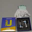 Ursprung H11 led Bulbs,900% 40,000LM Brightness H8 H9 Bulbs,6500K Cool White,Plug and Play, Replacement fog bulb HID light bulbs,Quick Installation,Pack of 2