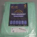 4 Pack 36 x 54 Extra Heavy Absorbency Washable Underpads, Waterproof Nursing Pads Incontinence Bed Pads, Reusable Washable Pee Pads for Dogs, Diaper Changing & Adults, Mattress Protector