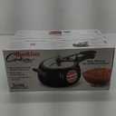 Hawkins Contura Black Pressure Cooker, 5 Litre, Black (CB50) (5.3 Quarts)