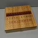 Large 23 inches Horse Racing Board Game with 11 Luxury Metal Horses, Foldable Wood Horse Race Board Game with 2 Sets of Dice, 2 Boxes of Cards for Parties and Gambling (Medium, Black)