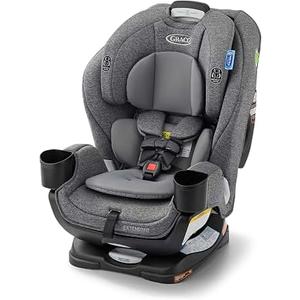 Graco Extend2Fit 3-in-1 Convertible Car Seat, 3 Modes – Rear Facing, Forward Facing Baby Car Seat and Highback Booster Seat, Adjustable Extension Panel for Extra Legroom, Cullen. Date of Manufacture: 2026/05/05