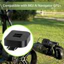 Golf Bag Accessories for MGI Ai Navigator GPS+,Riser Block for MGI Ai Navigator GPS+,Golf Bag Elevator for Stable Ride