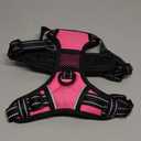 PoyPet Dog Harness, Escape Proof No Pull Vest Harness (Pink,S)
