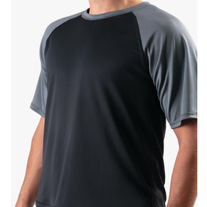 Kanu Surf Men’s Swim Shirt with Short Sleeves – UPF 50+ Rash Guard with Quick-Dry Fabric, M