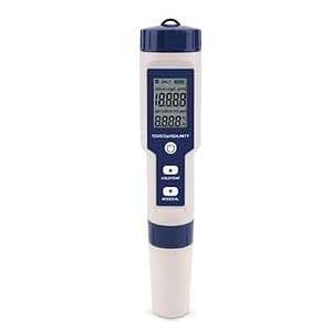 Pool Salt Tester ORAPXI pH and Salt Meter for Saltwater Pool pH and Salinity Digital Tester 5 in 1 Salt Meter for Swimming Pools Hot Tubs and Swim Spas