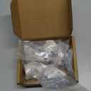 Asidrama 6 Pack Champagne Bronze Kitchen Cabinet Knobs Dresser Knobs Drawer Knobs Cabinet Hardware Zinc Knobs for Dresser Drawers 2250-K (Single Hole Knob)