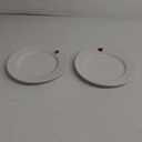 Dash of That™ Brooklyn Dinner Plate - White, 2 Pack