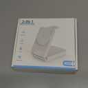 3 in 1 Charging Station, 25W Foldable Magnetic Fast Wireless Charger Stand for Apple Multiple Devices, Travel Charger for iPhone 17 16 15 14 13 12 Series Watch AirPods 4/3/2/Pro