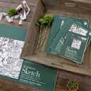Strathmore 400 Series Sketch Pad, Recycled Paper, 9x12 inch, 100 Sheets - Artist Sketchbook for Drawing, Illustration, Art Class Students