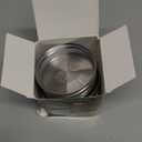 Ball Jar Stainless Steel One-Piece Mason Jar Lids, Wide Mouth, 6-Pack,Silver