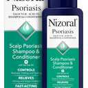Nizoral Psoriasis Shampoo & Conditioner, 11 Oz, Gentle Scalp Treatment, Relieves Itching and Flaking, Redness and Scaling Effective Scalp Psoriasis Shampoo with Salicylic Acid and Tea Tree Oil