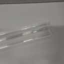 4pcs Cabinet Door Protector, Plastic Edge Protector Trash Drawer Protector Edge Guard, Slip on Protectors for Cabinets 3/4" Thick, 24" Length, Prevent Wear, Chipping, Discoloration