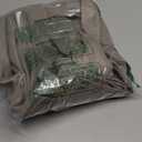 FLYMEI Patio Cushion Covers 22x20x4 Waterproof Outdoor Cushion Cover Replacement 4Packs Outdoor Seat Cushion Slipcover for Rattan Chair Sofa, Taupe