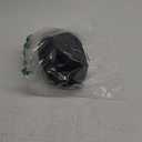 MLVOC Travel Pillow 100% Pure Memory Foam Neck Pillow, Comfortable & Breathable Cover, Machine Washable, Airplane Travel Kit with 3D Contoured Eye Masks, Earplugs, and Luxury Bag, Standard (Black)