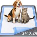 TidyFriend Dog Pee Pad Holder Tray - Fits Up to 24 x 24 Pee Pad Holder for Dogs - Stable Grip, Raised Edges, Quick-Wipe Silicone Surface Dog Pad Holder for Indoor Flooring Protection (Dark Grey) (1 Pack)