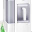 Gevi Adella Nugget Ice Maker Countertop with 1 Gallon Side Tank, 40lbs/24H Nugget Ice Machine with Self-Cleaning, Pellet Ice Maker with Leak-Proof Ice Basket,White