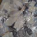 Canvas Wall Art Decor Modern White Wall Art for Living Room Abstract Canvas Art Wall Decor Flower Pictures Abstract Blue Wall Art Prints Artwork for Walls Bedroom Office Home Decor 20" X 40" (JYQ-01G)