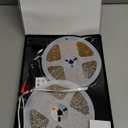 200 FT Led Lights for Bedroom (2 Rolls 100 FT), Music Synchronized Smart Led Strip Lights, Ultra Long with Remote Application Control Bluetooth LED Lights, Color Change RGB Light