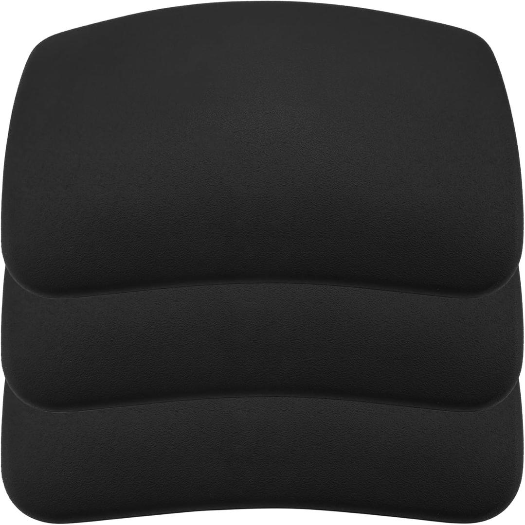 3 Pack Hot Tub Headrest for Cal Spa Headrest Replacement, Designed for 2020-2023 Cal Spa Pillow Replacement, Single Pin Design, Black, EVA Material, ACC01401101-1, S-01-4285, ACC01401101