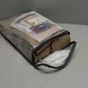 TWODRAPES Light Brown Linen Curtains Pinch Pleated Living Room Bedroom Dining Boho Light Filtering Pinch Pleat Drapes Hooks Rings Back Tab Semi Sheer Tan Latte Coffee Color Window Curtains 2 Panels (40"W x 90"L (Pack of 2))