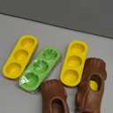 2 Pack Dog Toys for Aggressive Chewers, Interactive Indestructible Dog Toys to Keep Them Busy, Durable Dog Frozen Treat Toy for Large & Medium Dogs, Reduces Anxiety & Extends Playtime, Brown