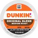 Dunkin' Donuts, Dunkin Donuts Coffee Medium Roast Original Blend K-Cup Pods, 10 Count, 3Pack (08/21/2025)