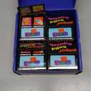 4 Pack Blue Squeeze Cube with Luminous Sea Animals InsideSquishy Stress Fidget Gummy Toys Glow in The Dark Animal Maltose Sensory Toys for Kids Autism , Stress Balls for Anxiety Stress Relief (Small)