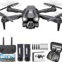 MOCVOO Drone with Camera for Adults, 1080P HD Mini FPV Drones for Kids Beginners, Foldable RC Quadcopter Toys for Boys Girls with Altitude Hold, 3D Flip, 3 Speeds, Headless Mode, Carrying Case