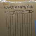Fairy Baby 65.4"-68.1" Extra Wide Press Mounted Baby Gate Indoor for Kids Or Pets Walk Thru No Drill Long Dog Gates for The House Doorway Child Safety Gate
