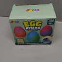 JOYIN 35 PCS Rainbow Easter Egg Dye Decoration Kit Multicolor Liquid Dyes for Tie-Dye Fun with Brushes, DIY Egg Coloring Set for Kids Easter Activities, Theme Party, Egg Hunt Fun.