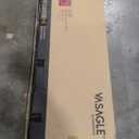 VASAGLE 3-Drawer Vertical File Cabinet, Filing Cabinet for Home Office, Printer Stand, with 3 Lockable Drawers, Adjustable Hanging Rail, for A4 and Letter-Size Files, Ink Black UOFC055B16