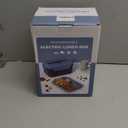 Electric Lunch Box for Adults, 80W Portable Food Warmer, 12V/24V/110V 3 in 1 Heated Lunch Box for Car/Truck/Office, with 1.5L Stainless Steel Container, Fork & Spoon and Insulated Bag (Green)