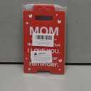 Lodeskee Mom Birthday Gifts, Valentines Day Gifts for Mom from Daughter Son, Mothers Day Gifts for Mom Mother in Law Stepmom Bonus Mom Single Mom, Cool Decorative Signs & Plaques for Mom, Red