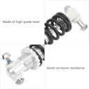 2Pcs Rear Shock Absorber, 150MM×300 Motorcycle Shocks Struts Damper Air Suspension 2000KG Coil Spring Shocks for Mountain Bike ATV