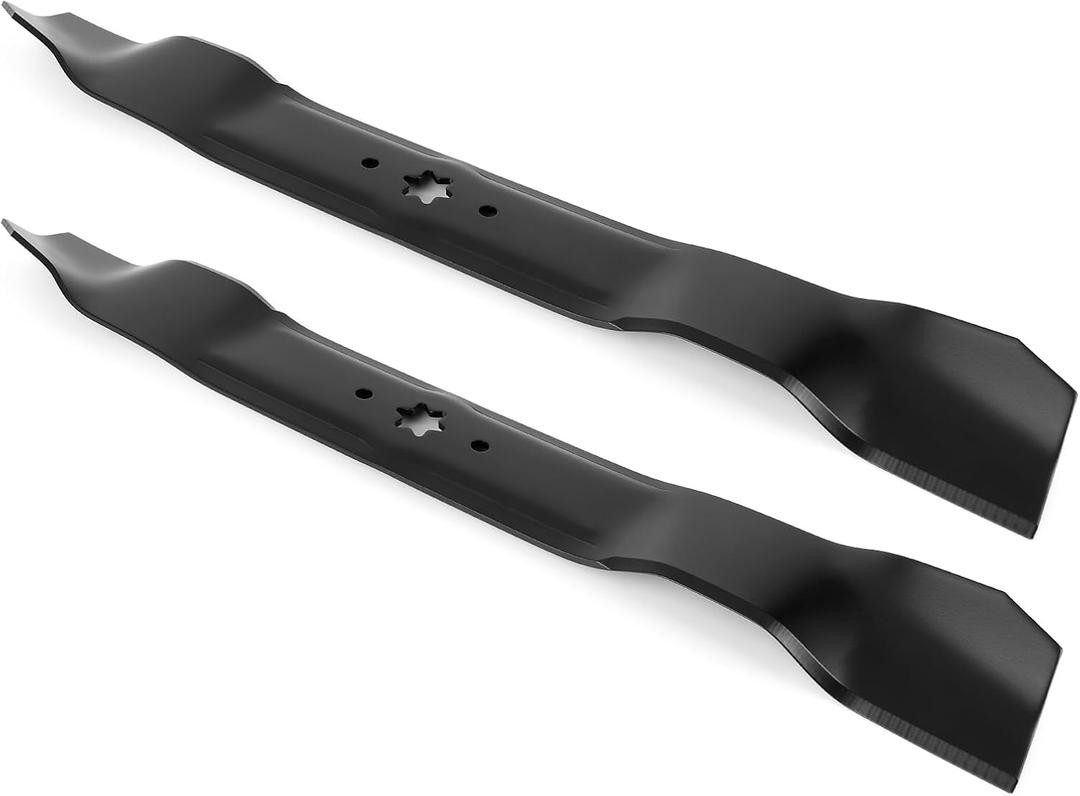 942-0616 Mulching Blades for Cub-Cad et 42" Deck, 942-04308 Mower Blades for Craftsman/Troy Bilt/MTD 42" Riding Tractor, Replace for 742-04308, 942-0616-X, 942-04126-X, 2 Pack
