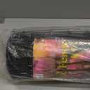 FOREHOGAR Black PVC Coated Welded Wire Fence 36 Inch x 50 Foot, 2 Inch x 3 Inch 16GA, Garden Border Fencing Roll Vinyl Coating Metal Wire Mesh for Yard Vegetable Plant Protection Poultry Netting