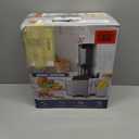 Cold Press Juicer, Touchscreen Juicer Machines with 4.5'' Wide Feed Chute, Stainless Steel Masticating Juicers Easy to Clean, Ergonomic Operational Panel Design, High Juice Yield, Steel