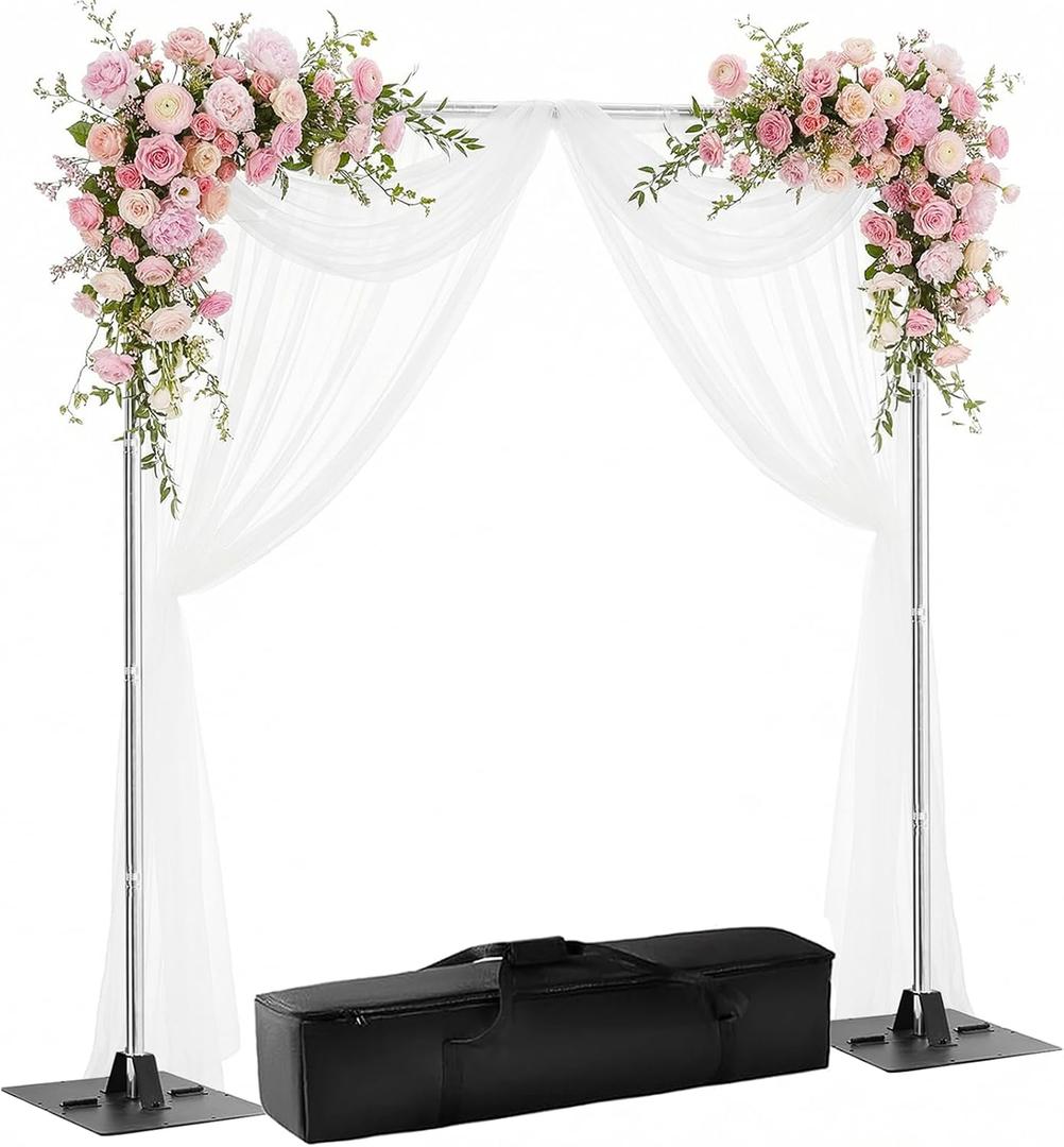 Heavy-Duty Tubular Background Stand Set, 12x10 Feet